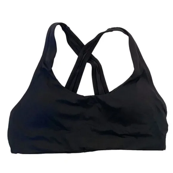 Andie Black Caledonia Criss Cross Back Bikini Top Sz S NWT - Picture 3 of 14